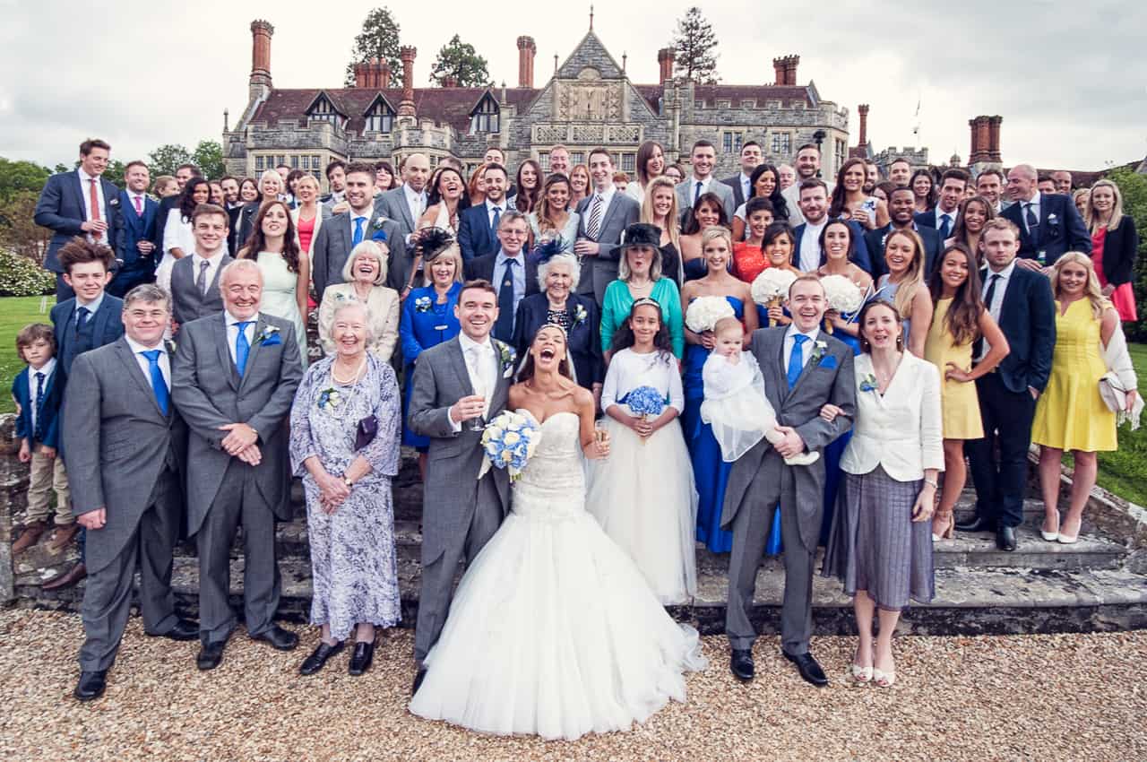 Unusual group photos wedding
